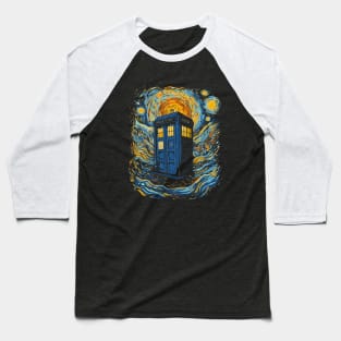 starry blue box Baseball T-Shirt